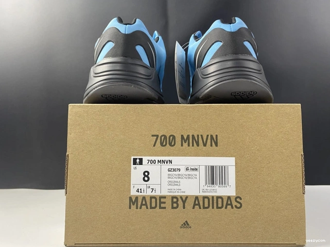 ADIDAS Yeezy Boost GZ3079 MNVN 700 'Bright Cyan' 0831